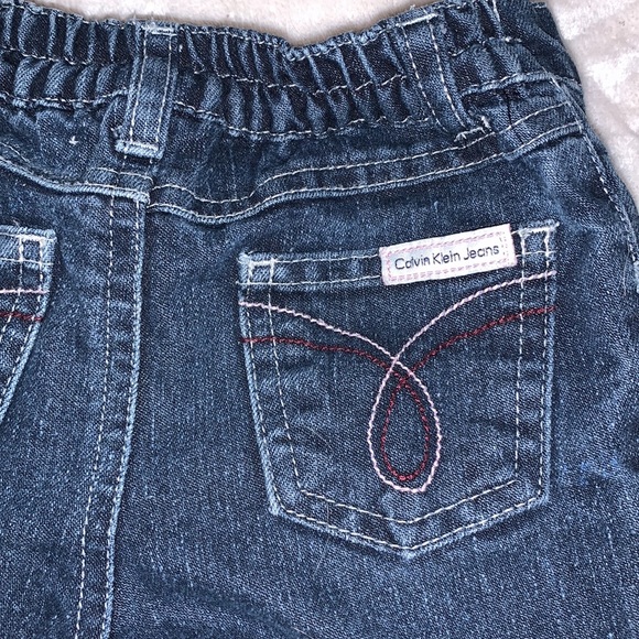 Calvin Klein Jeans 2T Button Elastic Waist EUC - Picture 8 of 16